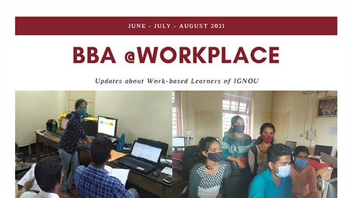 June - August 2021 Issue of BBA@Workplace Periodical